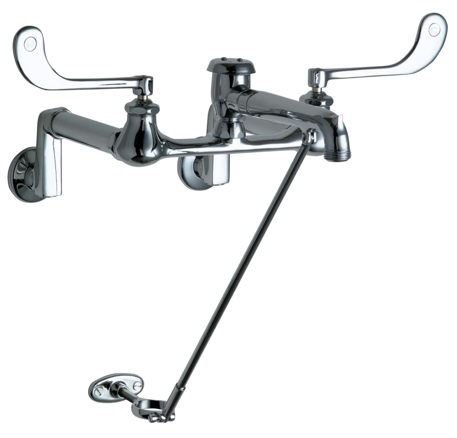 Chicago 815-VBXKCP Wall Mount Faucet