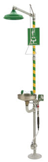 Haws 8300.158 Combination Drench Shower & Eyewash