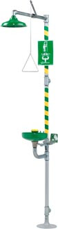 Haws 8320-8325 AXION MSR Combination Drench Shower & Eye/Face Wash