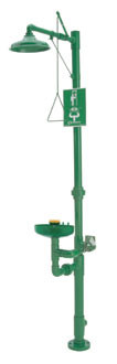 Haws 8336 AXION MSR Combination Drench Shower & Eye/Face Wash