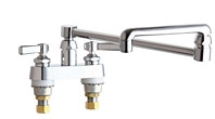 Chicago 891-DJ18ABCP Hot and Cold Water Sink Faucet