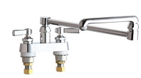 Chicago 891-DJ18E1ABCP Hot and Cold Water Sink Faucet