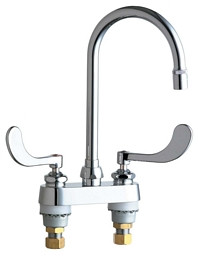 Chicago 895-317GN2AE36ABCP Hot and Cold Water Sink Faucet