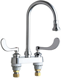 Chicago 895-317GN2BE4ABCP Hot and Cold Water Sink Faucet