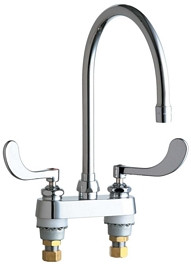 Chicago 895-317GN8AE29VAB Hot and Cold Water Sink Faucet