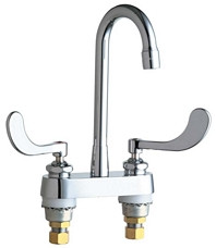 Chicago 895-317RGD1XKABCP Hot and Cold Water Sink Faucet