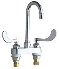 Chicago 895-317XKVPAABCP Hot and Cold Water Sink Faucet