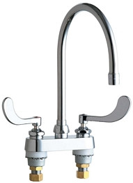 Chicago 895-317GN8AE3ABCP E-Cast Sink Faucet