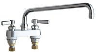 Chicago 895-L12E35ABCP Hot and Cold Water Sink Faucet