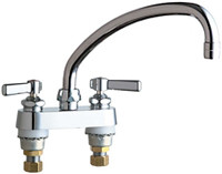 Chicago 895-L9ABCP Hot and Cold Water Sink Faucet