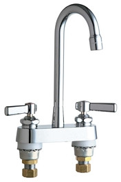 Chicago 895-RGD1E35ABCP Hot and Cold Water Sink Faucet