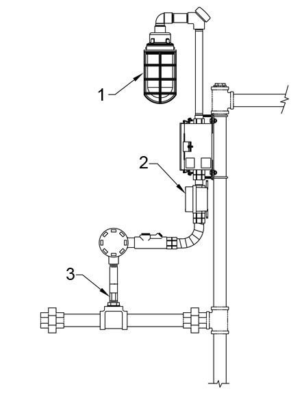 Haws 9001EXP Alarm Parts Breakdown
