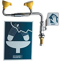 Chicago 9004-RHNF Swing Forward Deck-Mounted Eye/Face Wash (Discontinued)
