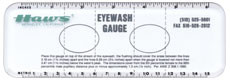 Haws 9015 Plastic Eyewash Gauge (1 Included)
