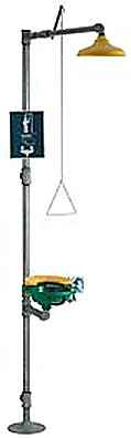 Chicago 9201-NF ADA Combination Drench Shower & Eye/Face Wash