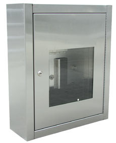 Haws 9205.SUR Stainless Steel Thermostatic Mixing Valve Cabinet (for 9201/9202) (Discontinued)