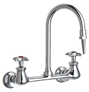 Chicago 942-CP Combo Hot & Cold Water Faucet