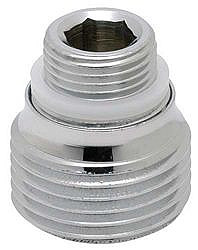Chicago E2-2JKRCF Full Flow 3/4" Hose Thread Male Outlet with Adapter