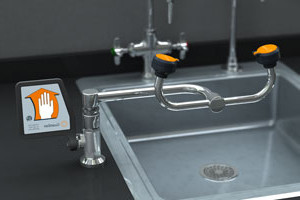 Guardian G1806LH Deck-Mounted Eyewash (Left Hand)