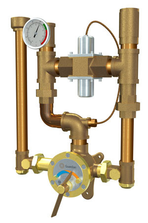 Guardian G3850 Tempering Valve - 44 Gallon (with Redundant Bypass)