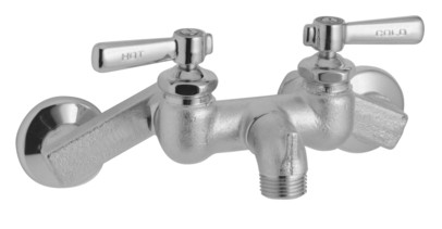 Elkay LK400 Wall Mount Faucet, 4"-8-3/8" Adjustable  Centers