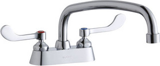 Elkay LK406AT12T4 4" Centerset Deck Mount Faucet