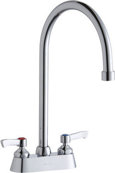 Elkay LK406GN08L2 4" Centerset Deck Mount Faucet