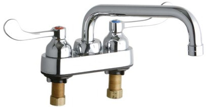 Elkay LK406TS08T4 4" Centerset Deck Mount Faucet