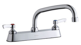 Elkay LK810AT08L2 8" Centerset Deck Mount Faucet