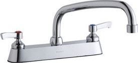 Elkay LK810AT10L2 8" Centerset Deck Mount Faucet