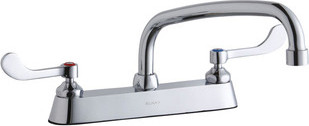 Elkay LK810AT10T4 8" Centerset Deck Mount Faucet
