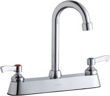 Elkay LK810GN04L2 8" Centerset Deck Mount Faucet