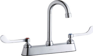 Elkay LK810GN04T6 8" Centerset Deck Mount Faucet