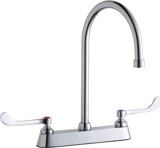 Elkay LK810GN08T6 8" Centerset Deck Mount Faucet
