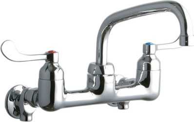 Elkay LK940AT08T4S 8" Centerset Wall Faucet