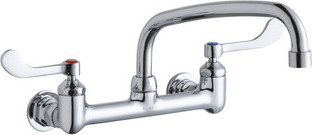 Elkay LK940AT10T4H 8" Centerset Wall Faucet
