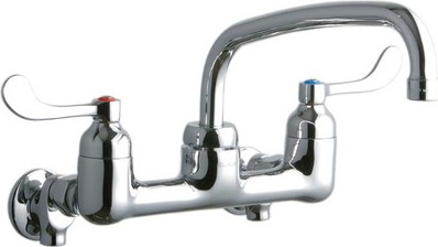 Elkay LK940AT10T4S 8" Centerset Wall Faucet
