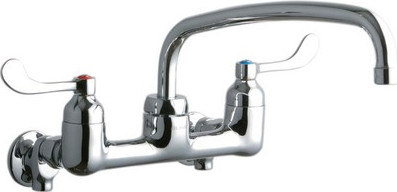 Elkay LK940AT12T4S 8" Centerset Wall Faucet