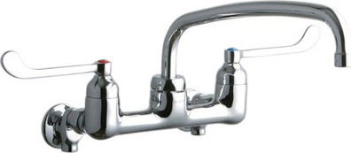 Elkay LK940AT12T6S 8" Centerset Wall Faucet