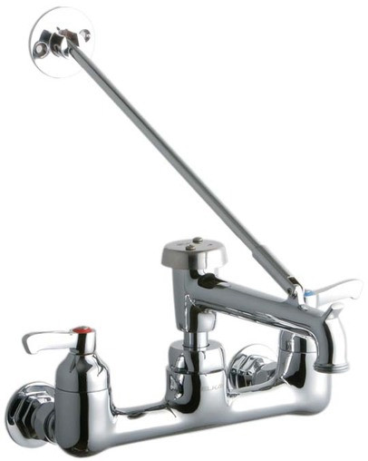 Elkay LK940BP07L2H 8" Centerset Wall Faucet