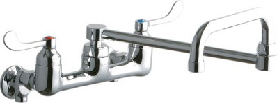 Elkay LK940DS20T4S 8" Centerset Wall Faucet