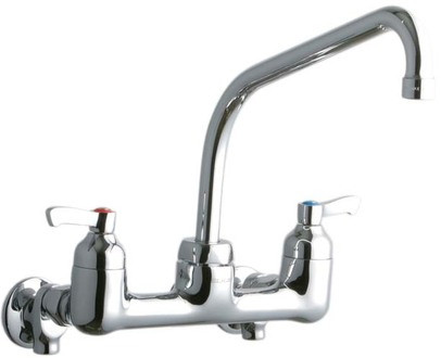 Elkay LK940HA10L2S 8" Centerset Wall Faucet