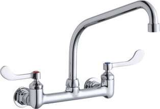 Elkay LK940HA10T4H 8" Centerset Wall Faucet