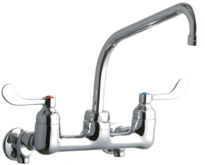 Elkay LK940HA10T4S 8" Centerset Wall Faucet