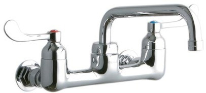 Elkay LK940TS08T4H 8" Centerset Wall Faucet
