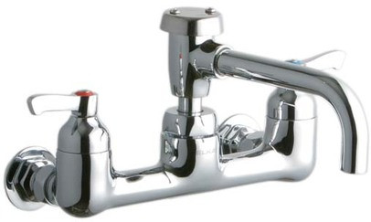 Elkay LK940VS07L2H 8" Centerset Wall Faucet