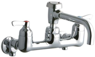 Elkay LK940VS07L2S 8" Centerset Wall Faucet
