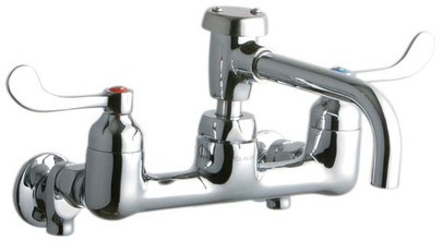 Elkay LK940VS07T4S 8" Centerset Wall Faucet
