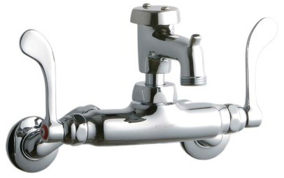 Elkay LK945BP03T4T Wall Mount Faucet, 3"-8" Adjustable  Centers