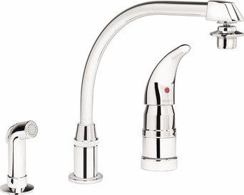 Elkay LKE4124F Single Handle Concealed Deck Mount Faucet (Discontinued)